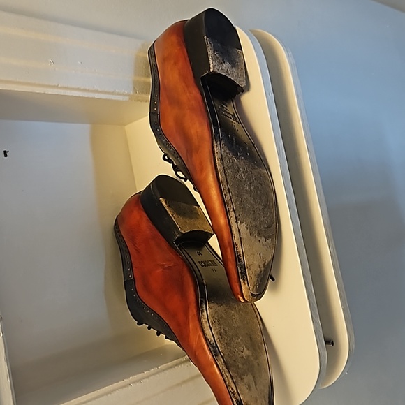 Messico mens red and blue shoes size 11 - Picture 6 of 7